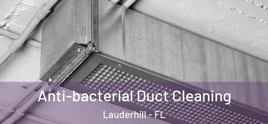  Anti-bacterial Duct Cleaning Lauderhill - FL